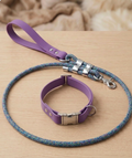 Mermaid bio-thane collar and rope leash