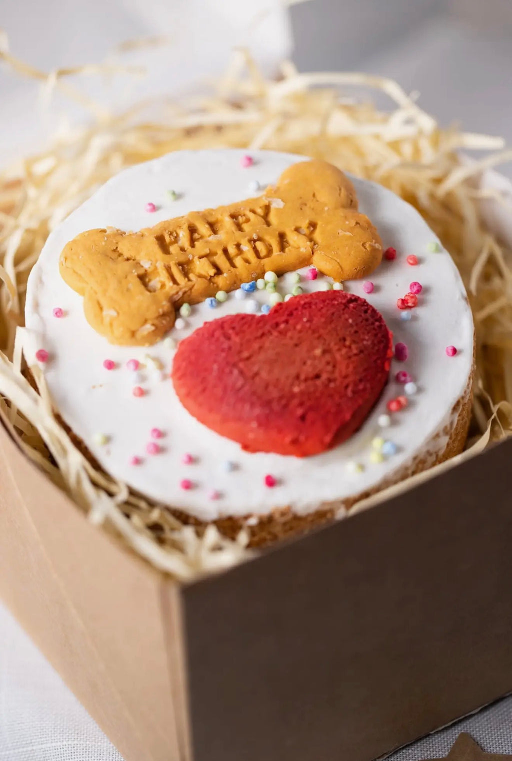 Doggy Birthday Cake